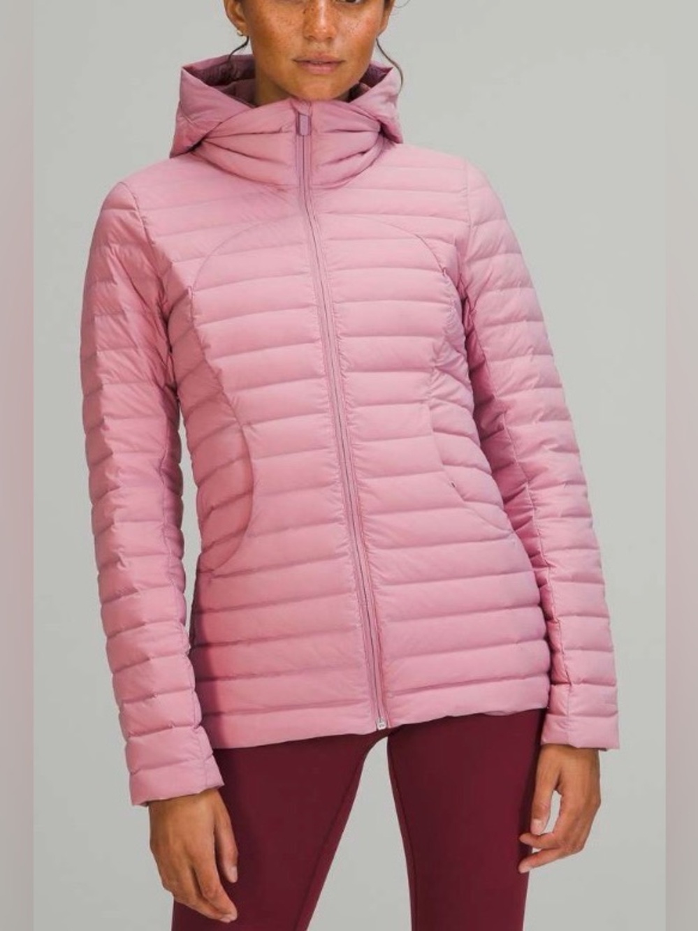 NWOT New Lululemon Pack It Down Jacket Pink Taupe